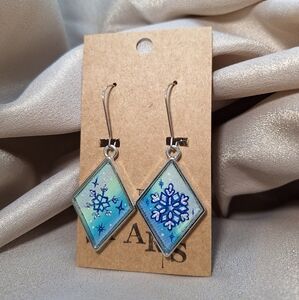 Hand painted earrings